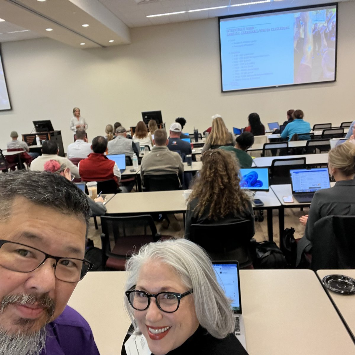Mandatory AgriLife Extension training on an early Wednesday 20241120. Learning with colleagues like @Rendanelson8 KO #learning #extensionlife <a href="/txextension/">Texas A&M AgriLife Extension Service</a>