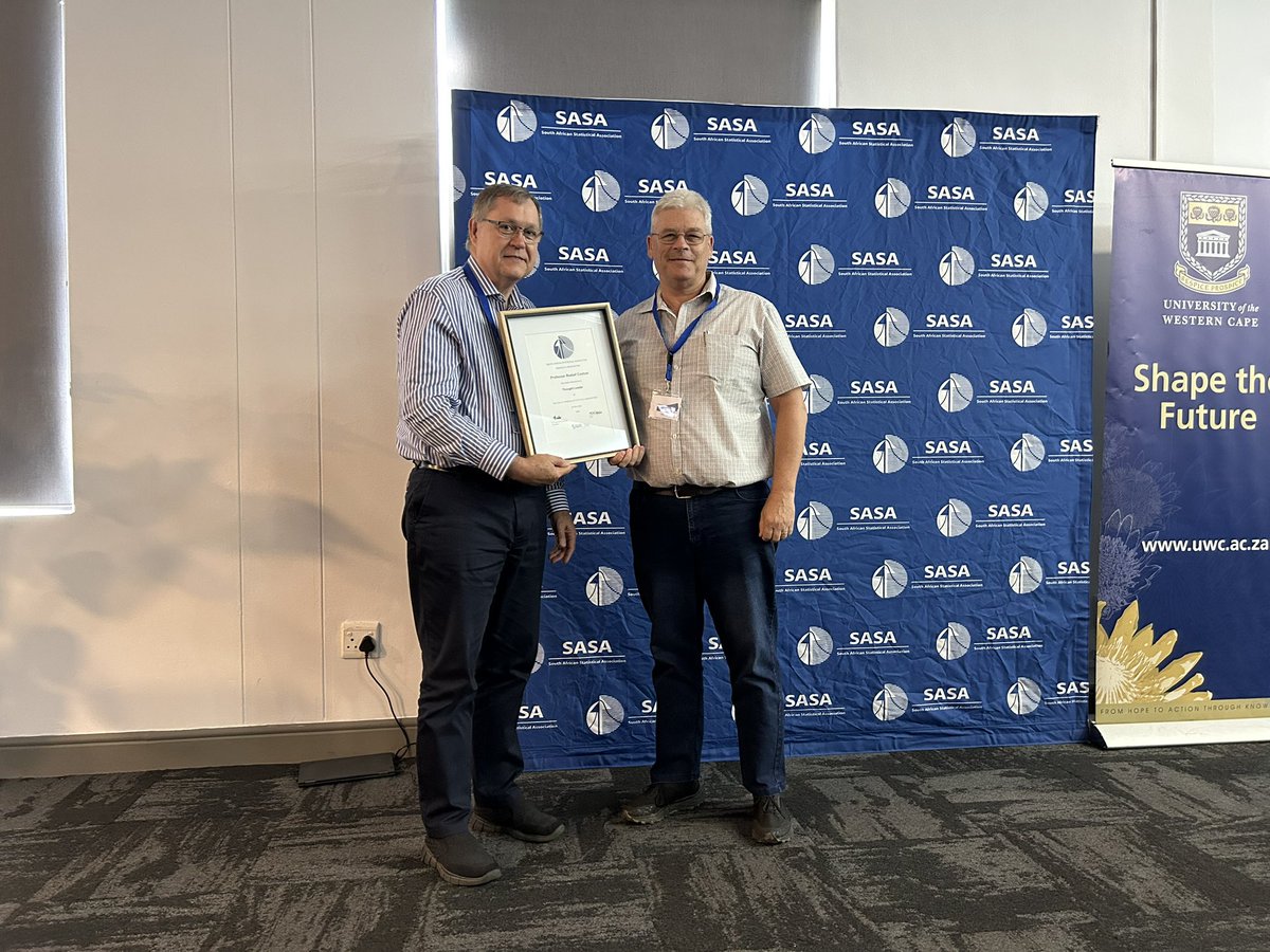 zafanz's tweet image. #SASsoftware congratulating Prof Roelof Coetzer from #NWU on his award as Thought Leader at #SASA2024