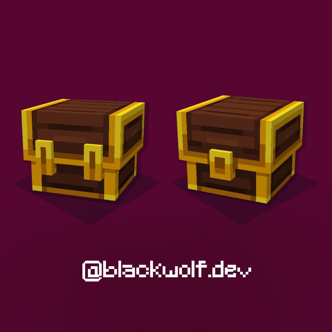 chest
#Blockbench #pixelart #Minecraft