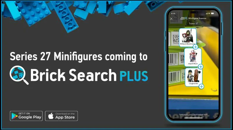 BrickFanatics's tweet image. The best-ever Brick Search Plus minifigure scanner has launched in time for LEGO Collectible Minifigures 71048 Series 27, which was unofficially revealed on Tuesday.

brickfanatics.com/get-ready-for-…

#LEGO #LEGONews