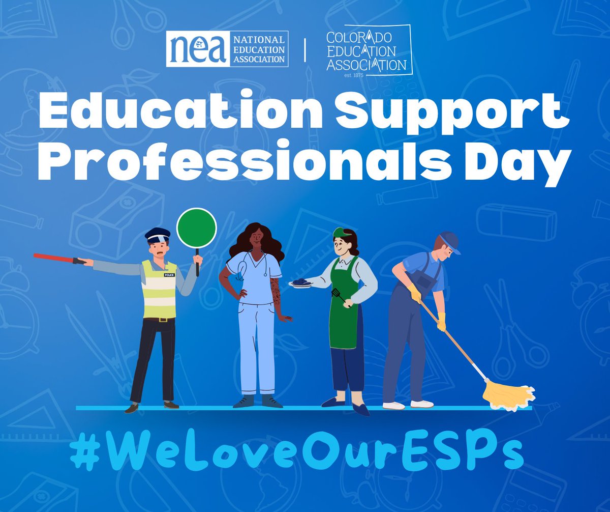 Happy Education Support Professionals Day! 🌟
Today we honor all the incredible ESPs who keep our schools running smoothly. From bus drivers to custodians, paraeducators to kitchen staff, you make a difference every day for our students and communities.
#WeAreCEA #ESPDay #AEW2024