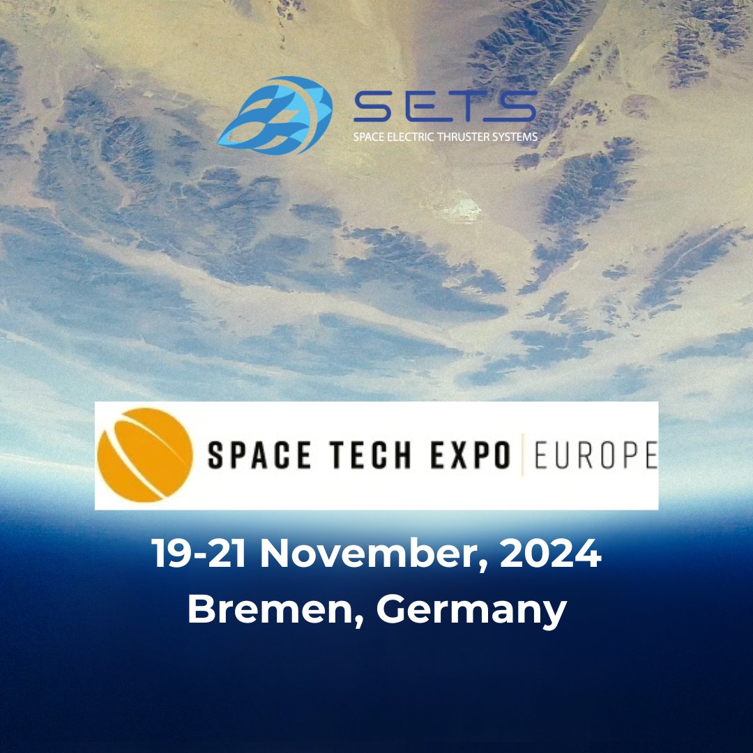 sets_space's tweet photo. We're happy to be at the @SpaceTechExpoEU! ☄️ 

😉 SETS is proud to be part one of Europe’s most significant gatherings for the #space industry. One of our engineers, Sergii Vagin, is there and ready to connect. Let’s meet and explore opportunities – see you there! https://t.co/SCDE7IFA7Z