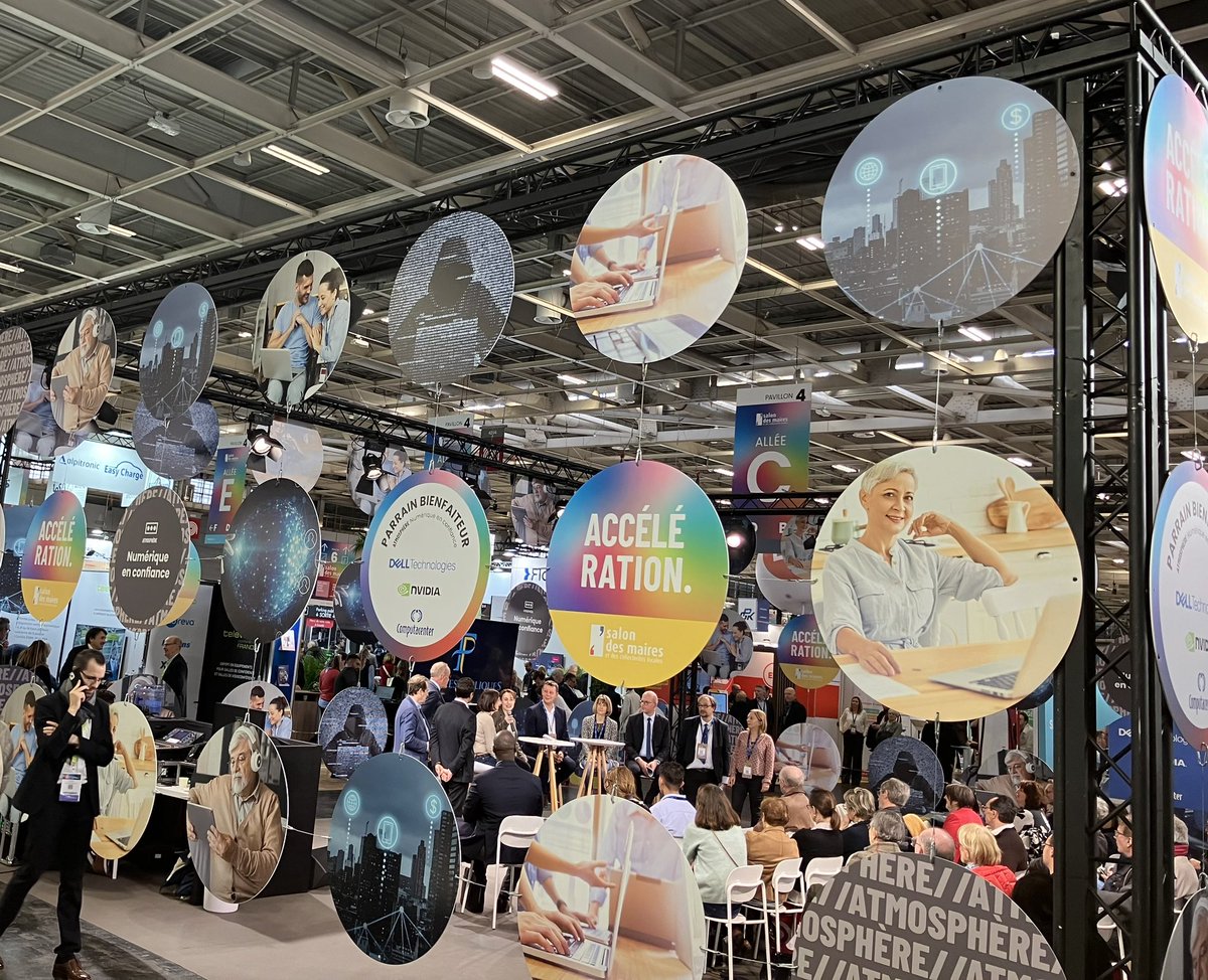 Retrouvez <a href="/orange/">Orange</a> au Salon des Maires à 16h30 à l’espace numérique en confiance pour une conférence exclusive sur les résultats du 3e baromètre <a href="/Obs_DataPublica/">L’OBSERVATOIRE DATA PUBLICA</a> 🎯avec <a href="/jacquespriol/">Jacques Priol</a> 
<a href="/DelphineWoussen/">Delphine Woussen</a>