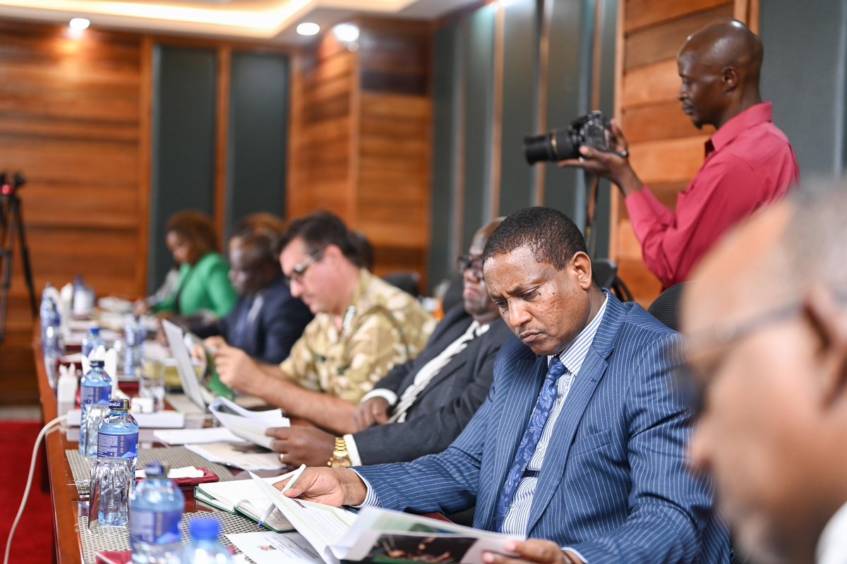 Following a pivotal meeting with the <a href="/Environment_Ke/">Ministry of Environment, Climate Change & Forestry</a>, U.S. Embassy, <a href="/USAIDKenya/">USAID Kenya</a> and key partners, I am pleased to share updates on the Kenya Rhino Range Expansion (KRRE) initiative and the South of Kenya (SOK) programme. 
These transformative projects represents some of the