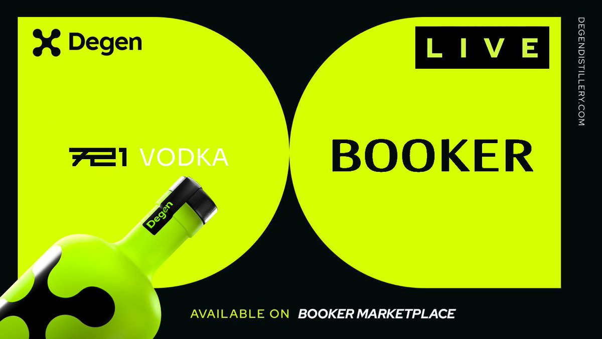 721 Vodka Live on Booker Marketplace

Booker Group, a subsidiary of Tesco, is a leading food and drink wholesaler in the UK, reaching total sales of £8.68 billion C&amp;C.

Booker serves approximately 1.5 million customers, from independent retailers to caterers. 

Let's $DRINK 🫡