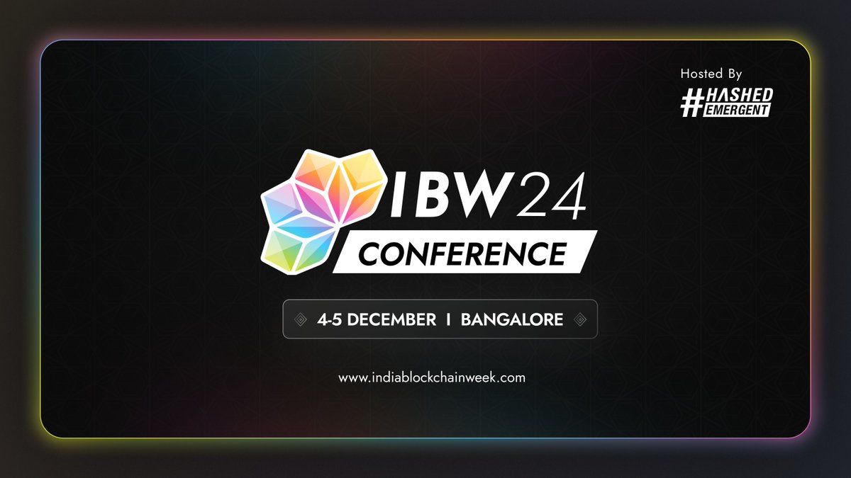 🎟 🚨 Giveaway Alert! 🚨

We’re giving away 1 FREE ticket to India Blockchain Week 2024! 🎉

Here’s how to enter the giveaway:
1️⃣ Follow <a href="/blazpaylabs/">Blazpay</a>  and <a href="/IBWofficial/">India Blockchain Week (IBW) Conference | 2-3 Dec</a> on all socials.
2️⃣ Like this post ❤️ and Retweet 🔄.
3️⃣ Comment what excites you for IBW 2024 with