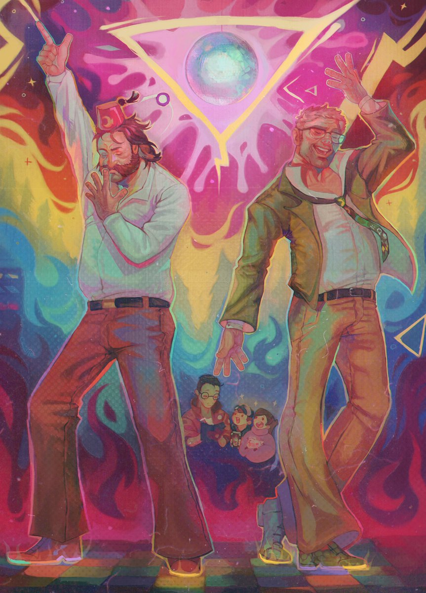 ChudiloArt's tweet photo. A very strange crossover, yeah

#disco_elysium #gravity_falls https://t.co/WJrvhSgGQ3