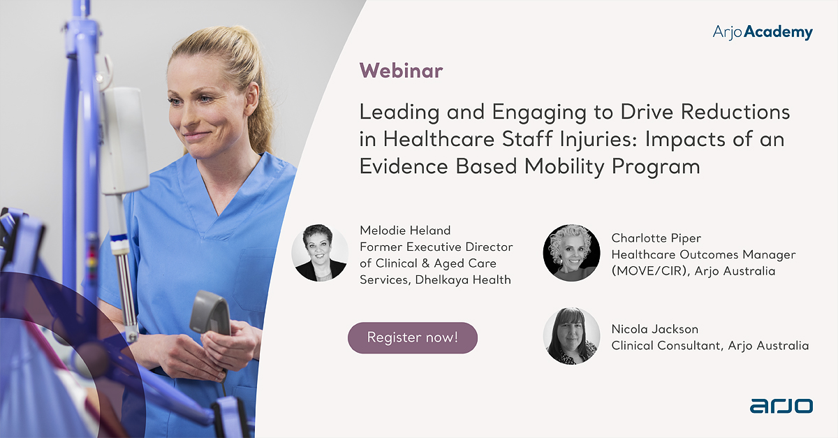 Our next #webinar is coming up soon. See details in links.

Register today - two options available: 
Nov 27 @ 12pm AEDT event.eu.on24.com/wcc/r/80001065…

Nov 28 @ 4pm CET, 9AM CST 
event.eu.on24.com/wcc/r/80001065…

#ArjoAcademy #EmpoweringMovement #ArjoGlobal