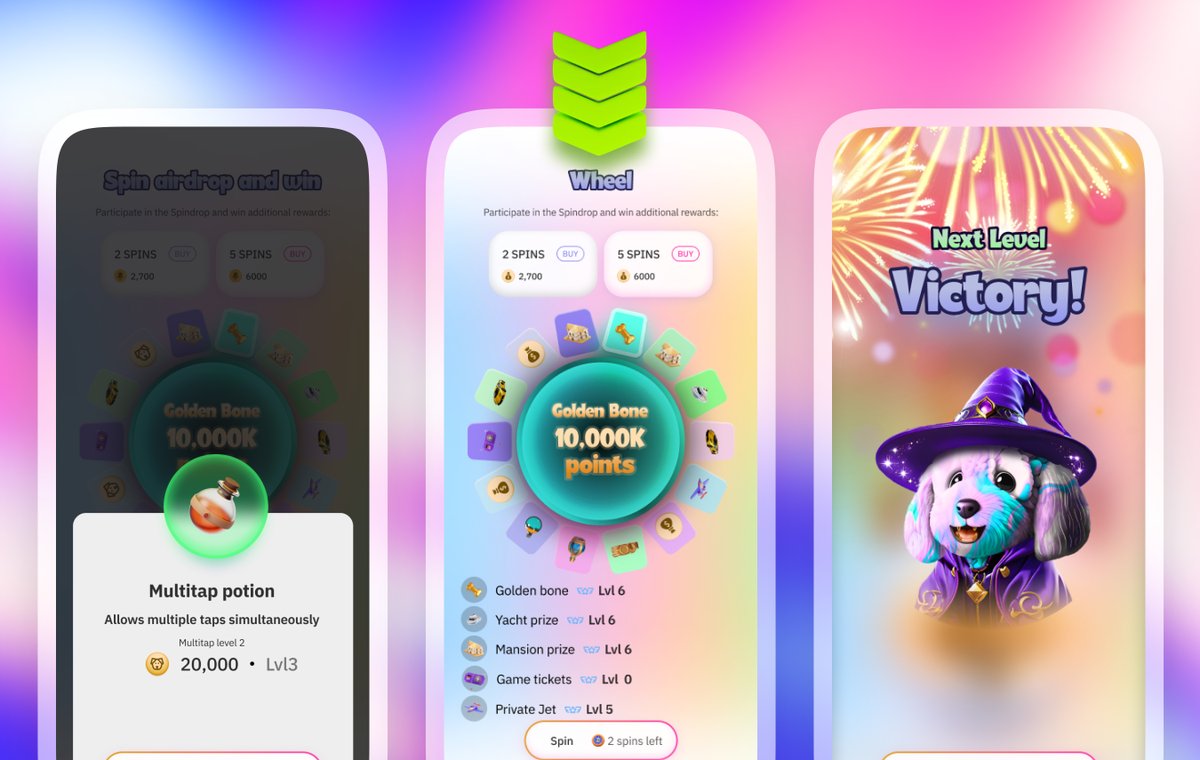 🎮 Out of Game Tickets? 🎮

No worries! Play the spin wheel to win up to 3 tickets at once. Keep playing, earning, and winning prizes! 🏆🎟️

#GameFi #BlockchainDoggs #PlayToEarn