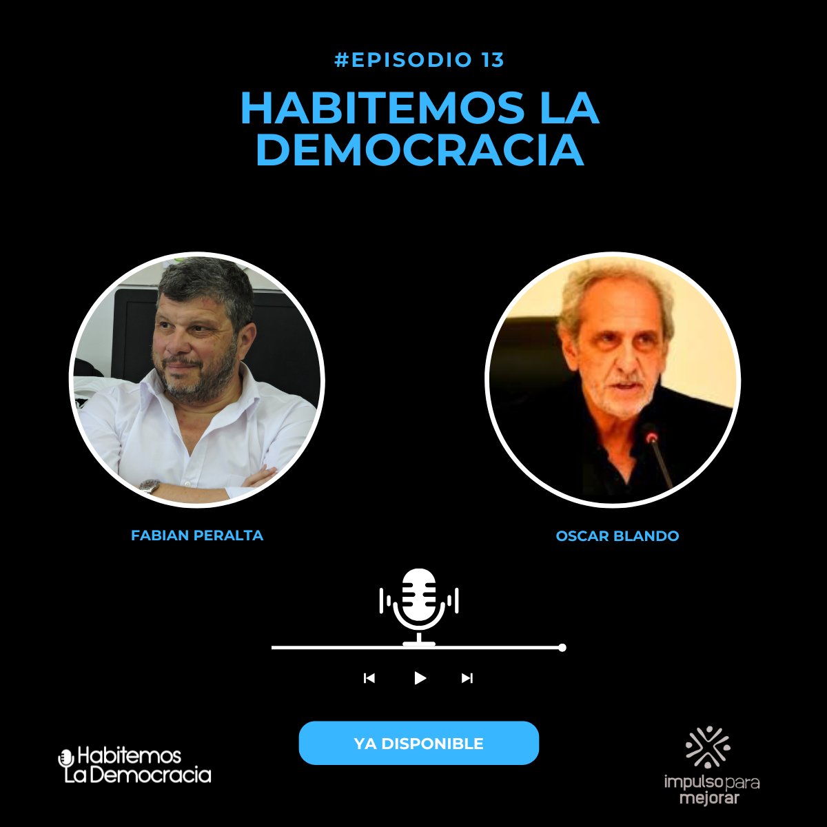 🎙️Décimo tercer episodio de "Habitemos la Democracia" con <a href="/oscarblando1/">Oscar Blando</a> 

A Oscar lo conocemos desde hace varias décadas. Con él aprendimos sobre derecho constitucional, procesos participativos y reformas constitucionales. 
SIGUE ABAJO👇🏽👇🏽