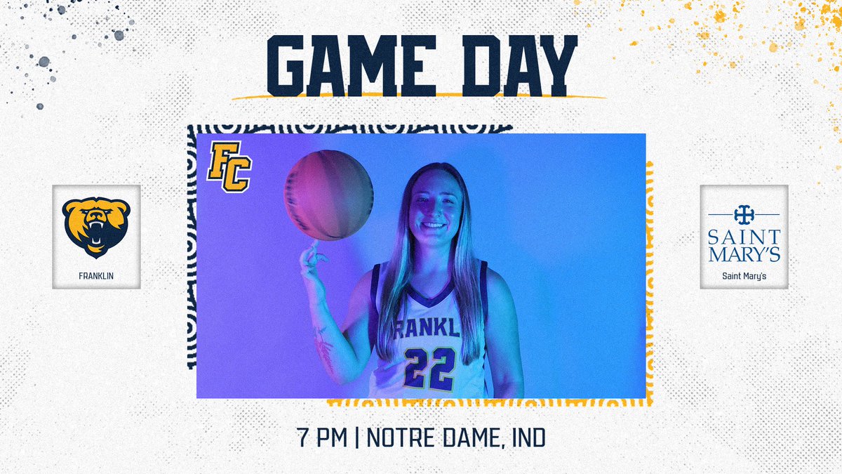 .@fcgrizwbb faces their first road test of the year tonight, taking on Saint Mary's College in a mid-week battle. 

Tip-off is at 7 PM. Follow #TeamGriz live: 
📺: tinyurl.com/46rjpzh8
📊: tinyurl.com/637jd9cw