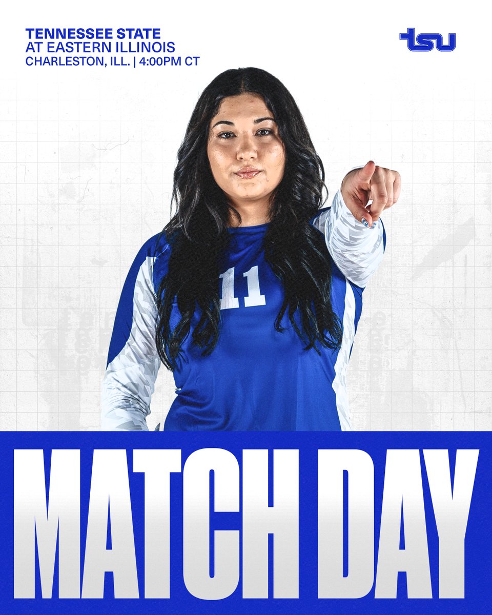 Last Match Day of the regular season‼️

🆚 | Eastern Illinois
⌚️ | 4:00PM CT
📍 | Charleston, Ill.

#RoarCity x #CultureVsCulture