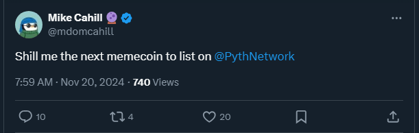 CatfishFishy's tweet photo. 24 hours apart

Founder of Chainlink vs Founder of Pyth

There is no second best https://t.co/6fMa5vrxKn