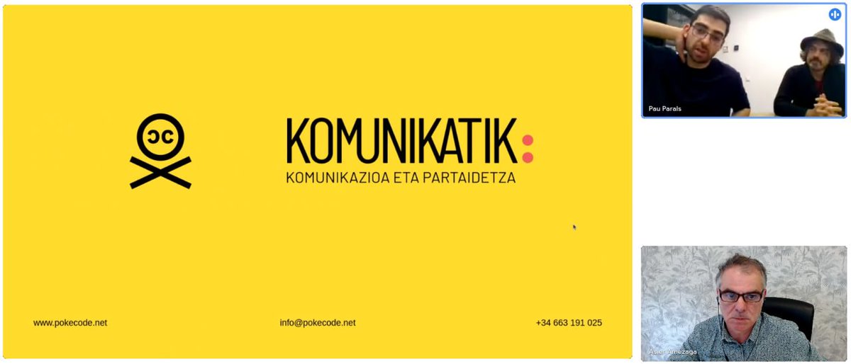 👏 Zirraragarria izaten da beti proiektu bat abiatzea, are gehiago lurralde emankor batean egiten dugunean, <a href="/Pokecodenet/">Pokecode</a> bezalako  bidaidearekin  eta @Decidim_org proiektua aliatu gisa hornituta.
Goazen bada!