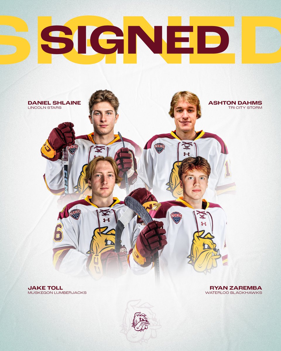 UMD Men's Hockey Inks Four for 2025 Class

More on Class of 2025: umdbulldogs.com/news/2024/11/2…