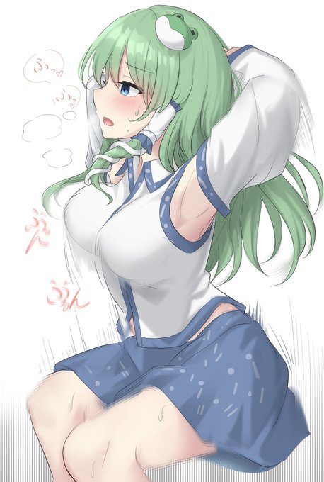 スクワットにハマる早苗さん 