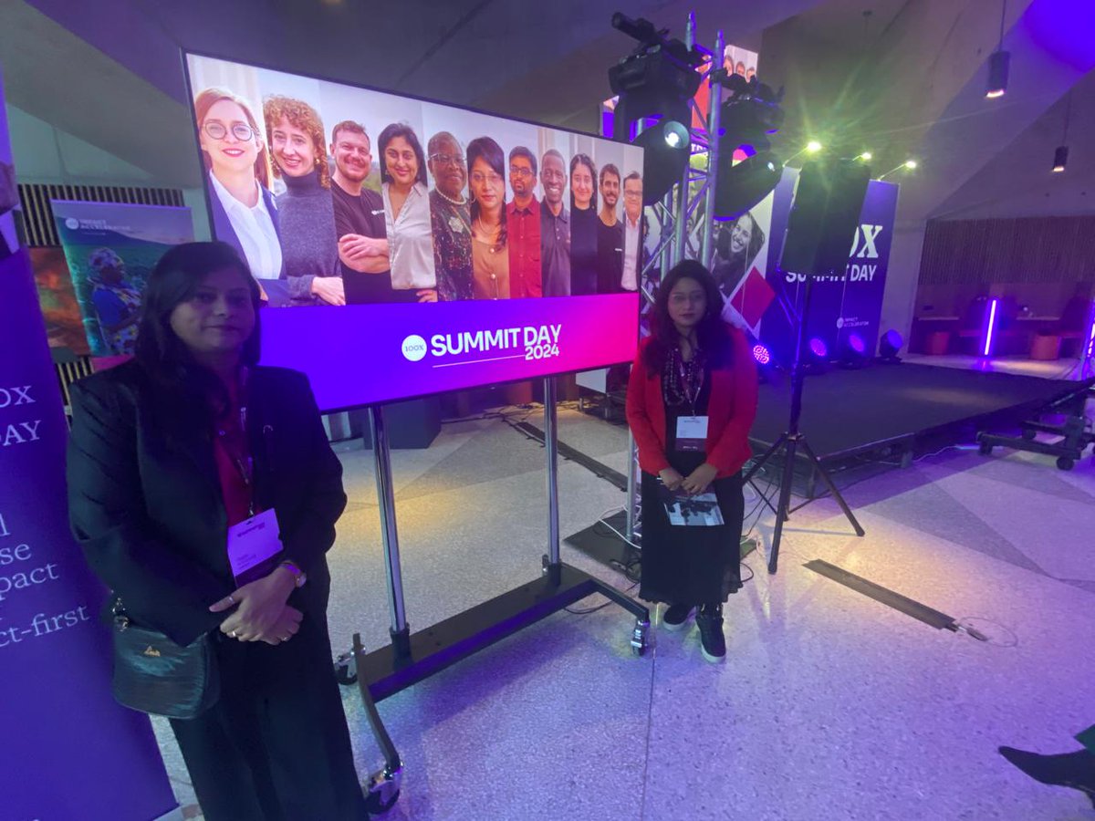 RightWalkIndia's tweet image. Thrilled to be part of the 2024 Cohort at #100XSummitDay2024, powered by LSE! 🌍

Our Founder &amp;amp; CEO Samina Bano and Co-Founder Shipra Srivastava are in London, representing RightWalk Foundation and our mission for Equity &amp;amp; Social Justice.

#100XSummit #ImpactAccelerator