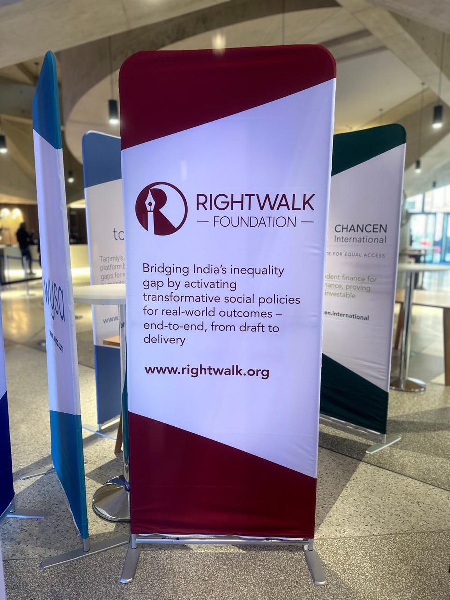 RightWalkIndia's tweet image. Thrilled to be part of the 2024 Cohort at #100XSummitDay2024, powered by LSE! 🌍

Our Founder &amp;amp; CEO Samina Bano and Co-Founder Shipra Srivastava are in London, representing RightWalk Foundation and our mission for Equity &amp;amp; Social Justice.

#100XSummit #ImpactAccelerator