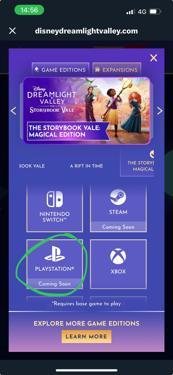 Aissling's tweet photo. @DolphinQu33n625 @DisneyDLV This is on their website 🥲 when is “soon”? https://t.co/RbnrXWpW0h