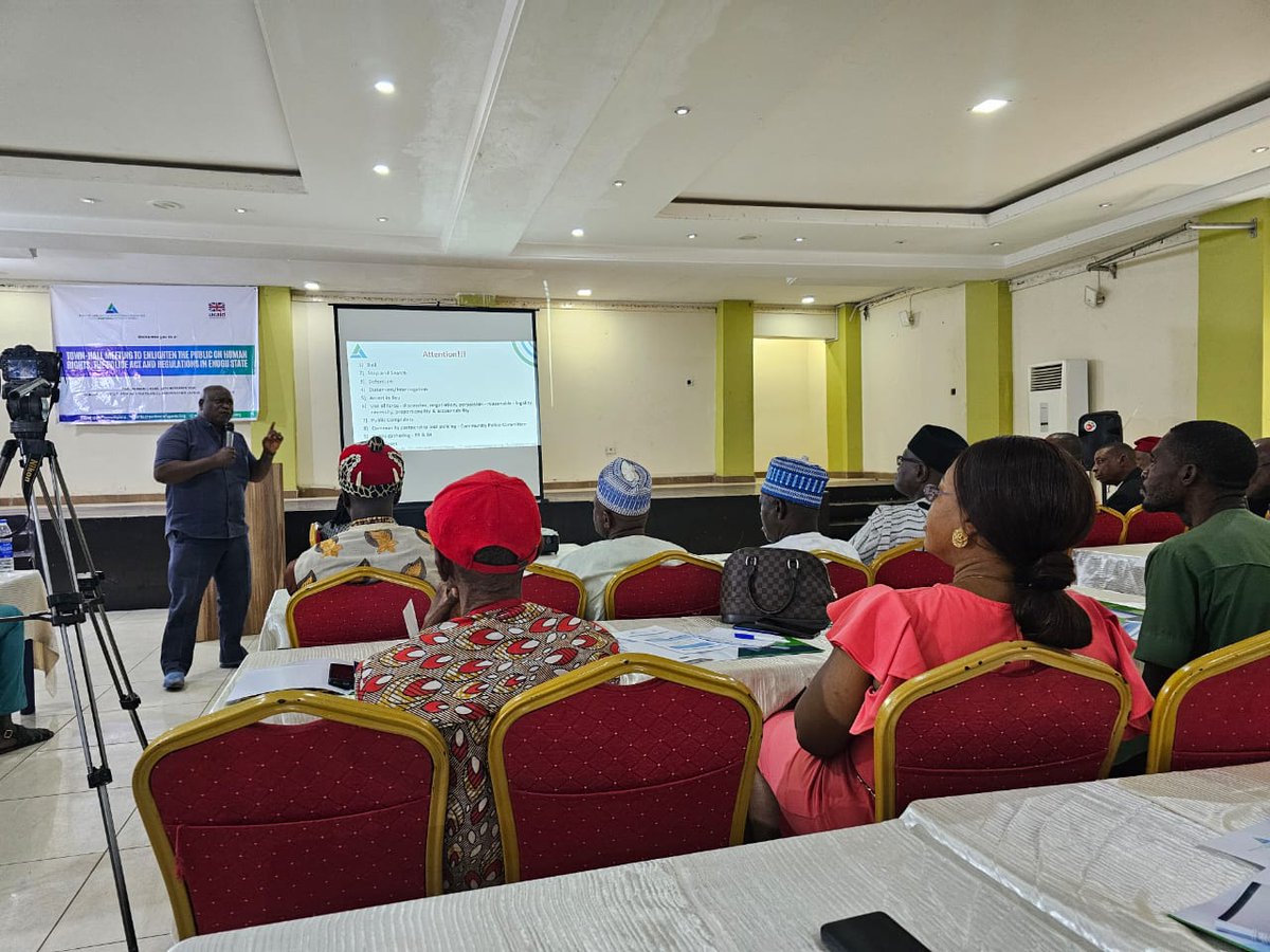 Partners West Africa Nigeria (PWAN) (@partnersnigeria) on Twitter photo PWAN conducted a Town-hall Meeting on Human Rights & the Police Act 2020, with support from the Foreign Commonwealth Development (FCDO) <a href="/FCDOGovUK/">Foreign, Commonwealth & Development Office</a>, in Enugu state. This event aimed to shed light on the Police Act's objectives and the primary function of the police, ensuring a PWAN conducted a Town-hall Meeting on Human Rights & the Police Act 2020, with support from the Foreign Commonwealth Development (FCDO) <a href="/FCDOGovUK/">Foreign, Commonwealth & Development Office</a>, in Enugu state. This event aimed to shed light on the Police Act's objectives and the primary function of the police, ensuring a