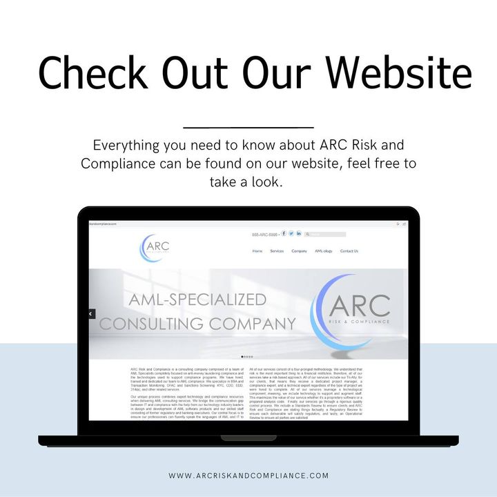 Have you browsed our website? Not only will you gain insight into what ARC Risk and Compliance is all about, but you'll also see the extensive range of services we offer. 
Go check it out: zurl.co/ErYh

#AML #compliance #banks