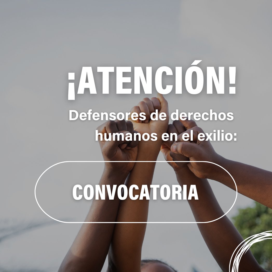 nuevas_tacticas's tweet photo. 📢 ¡Convocatoria! 📢

¿Eres un defensor de DDHH en el exilio?

IDREAM es un programa que te permitirá conectar y colaborar para la defensa de #DDHH con defensorxs de diferentes rincones del mundo. 🌎

Asistencia financiera. Para inscribirse, vaya a: https://t.co/BLGIYxpwUW https://t.co/GXQeTJ7zGe