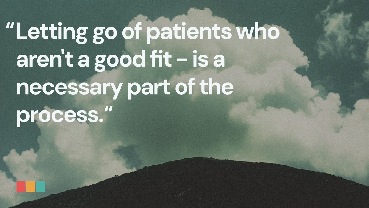 gocashpractice's tweet image. Discover your ideal patient for you and your staff. Listen, as Dr. J talks about how to create time  to serve those that are a fit for your practice. Watch your impact—and satisfaction—grow. 
🎙️cashpracticesolution.com/compassionatel…
#CashPractice #PatientFit #PracticeOptimization