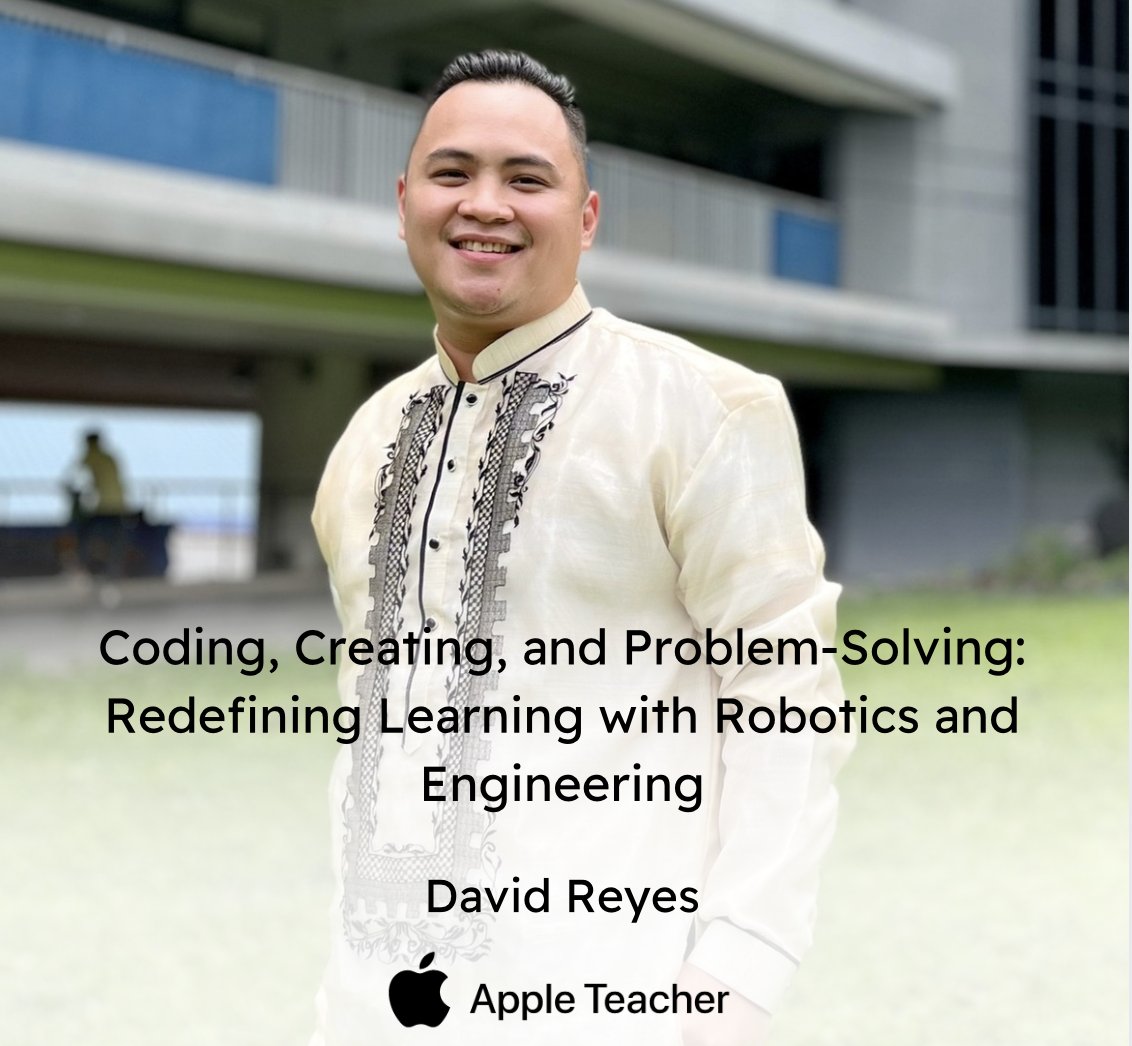 Future of Learning SEA Conference (@futurelearnsea) on Twitter photo ๐คโจ Redefine learning with coding, robotics & engineering! Join <a href="/davidreyes0428/">David John Reyes</a>'s workshop to explore hands-on activities using Tinkercad, Design Thinking & robotics for real-world problem-solving. Foster creativity & critical thinking in your classroom!
#FOLSEA #EdTech #MakerEd ๐คโจ Redefine learning with coding, robotics & engineering! Join <a href="/davidreyes0428/">David John Reyes</a>'s workshop to explore hands-on activities using Tinkercad, Design Thinking & robotics for real-world problem-solving. Foster creativity & critical thinking in your classroom!
#FOLSEA #EdTech #MakerEd