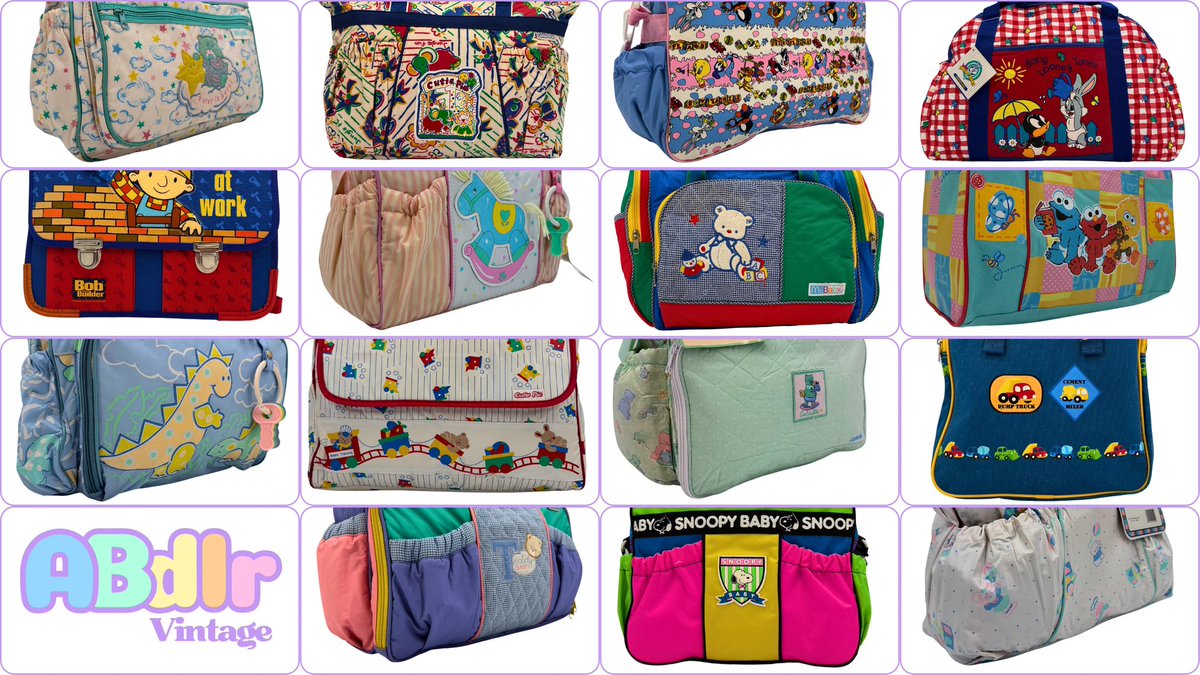 It’s almost that time again! Cap SideQuest is coming up faster than ever!! This is a fraction of the amazing new vintage bags we’re bringing with us, you definitely don’t want to miss the rest.

#diaperfetish #vinylfetish #ageplay #abdlrdenver #diaperlover #abdlr #abdl #abdlstore