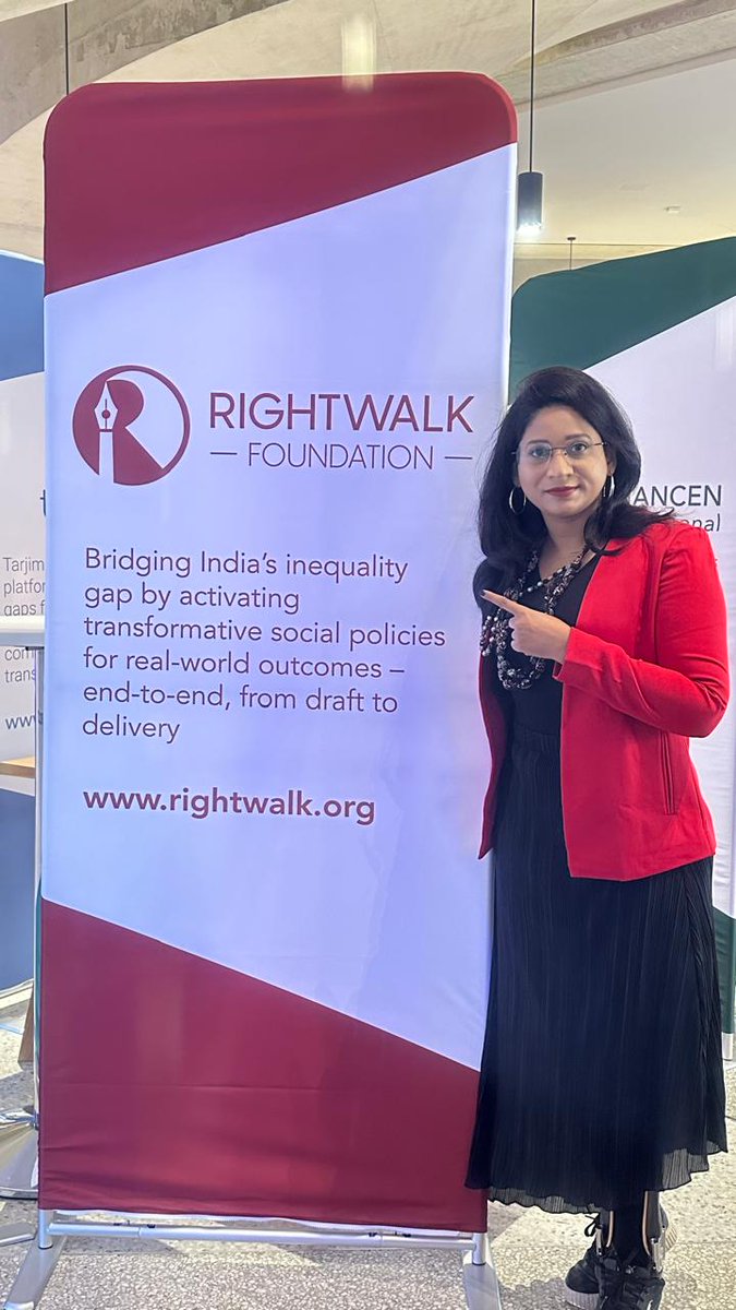 RightWalkIndia's tweet image. Thrilled to be part of the 2024 Cohort at #100XSummitDay2024, powered by LSE! 🌍

Our Founder &amp;amp; CEO Samina Bano and Co-Founder Shipra Srivastava are in London, representing RightWalk Foundation and our mission for Equity &amp;amp; Social Justice.

#100XSummit #ImpactAccelerator