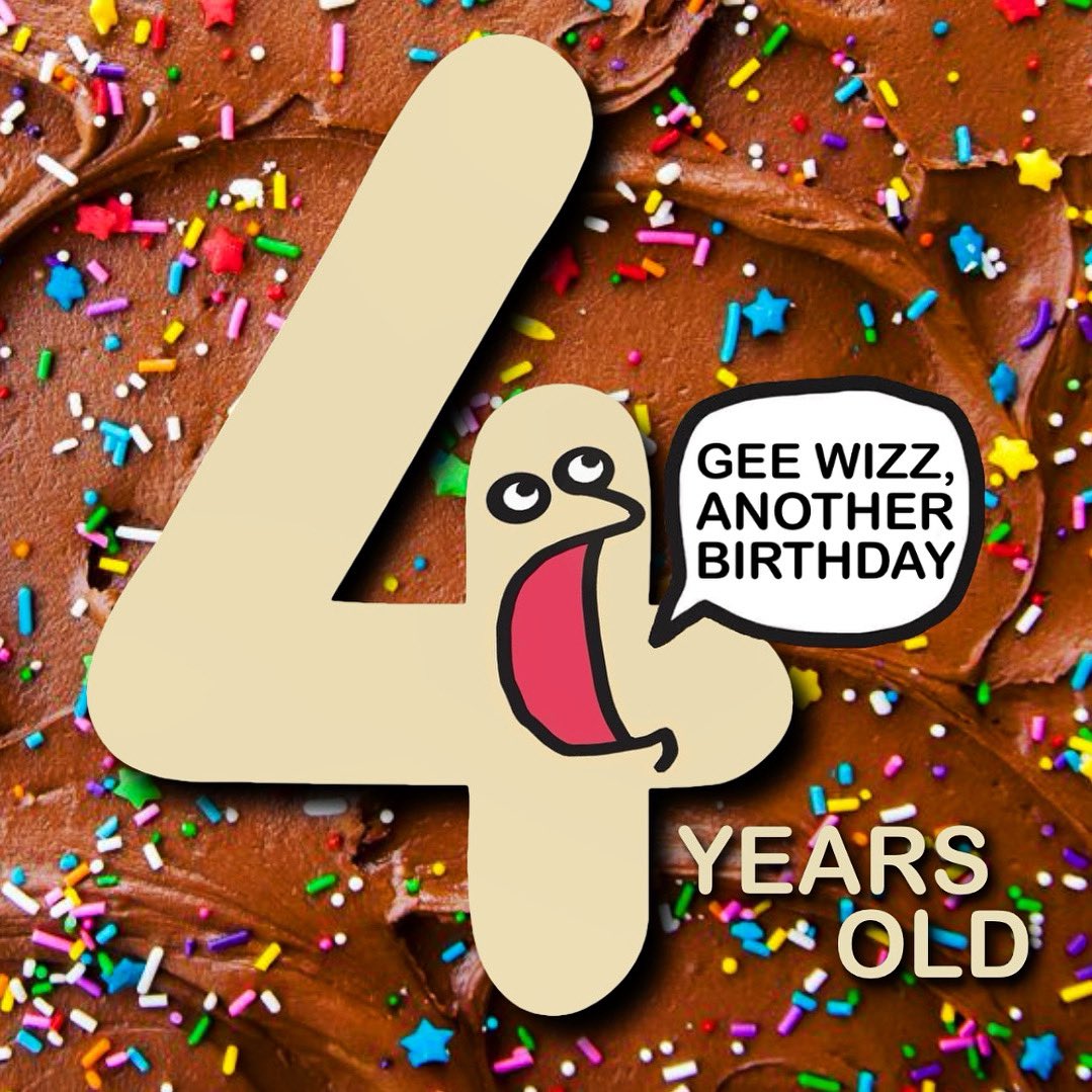 FOUR YEARS of Shouting Is Funny 🤯 the time really has flown by. It’s been very much a behind-the-scenes year for us as a company, but we’ve still had a couple of highlights! 🧵1/4