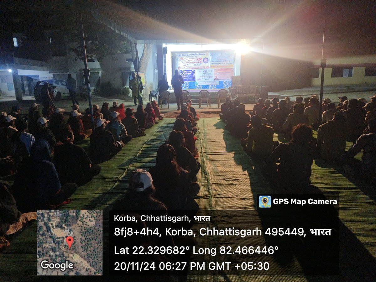 JepeePatel5's tweet photo. रासेयो शासकीय ग्राम्य भारती महा.हरदी बाजार कोरबा की सात दिवसीय विशेष शिविर ग्राम नोनबिर्रा में आयोजित है जिसमे संध्या की बेला में  @YKTiwari68 सर जी और वरिष्ठ स्वयं सेविका @seema_bakh95141 के साथ निरीक्षण हेतु जाने का अवसर मिला। @AdnBajpai @dkupadhyay62 @manojsinha812 @nssabvuCG https://t.co/VlmJiyNBrt