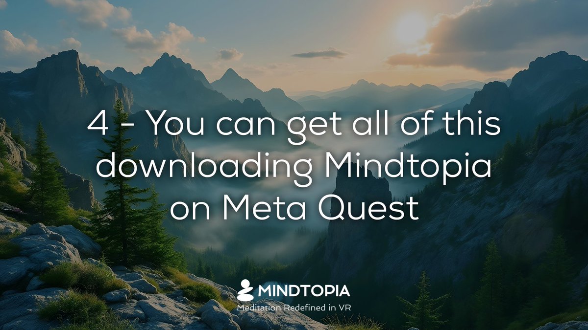 Mindtopia VR 🍃 | Available on Meta Quest tweet media