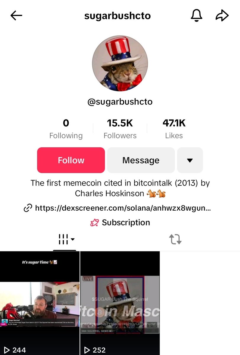 Follow me on tik Tok 🥜🐿️

tiktok.com/@sugarbushcto?…