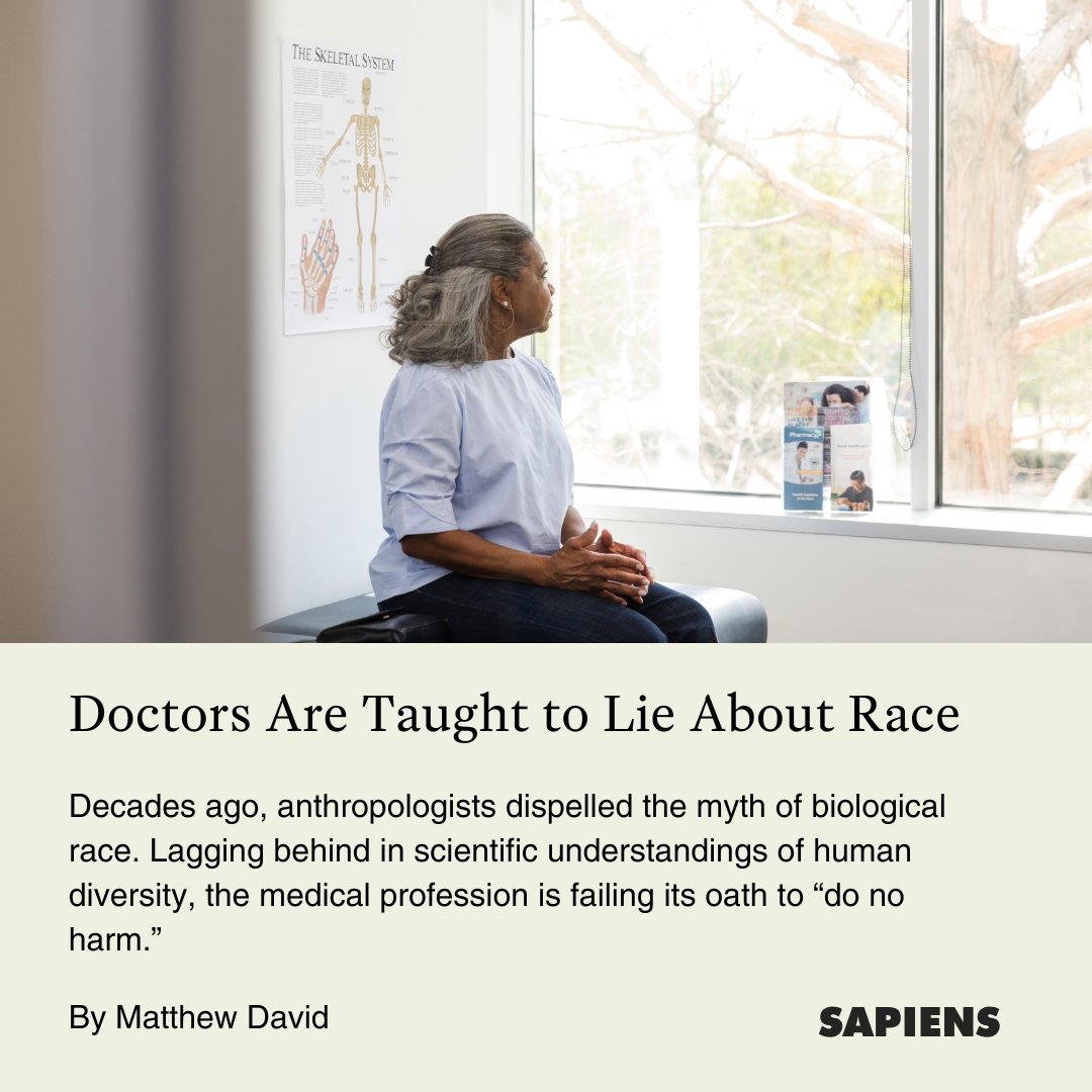 “When we use racial categories to evaluate, assess, and treat patients differently, we mask the real reasons why medical outcomes vary among racial groups.”

Read more: loom.ly/KkABSOw