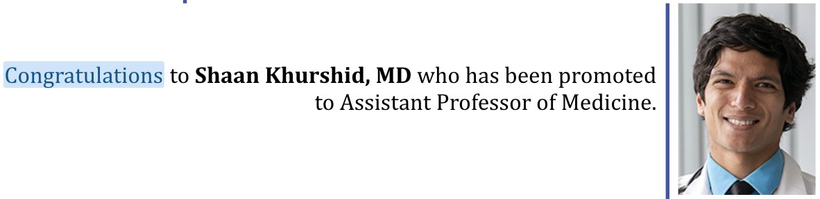 Shaan Khurshid (@shaan_khurshid) on Twitter photo Still remember my <a href="/mghmedres/">MGH IM Residents</a> interview 10 yrs ago like it was yesterday. Had high hopes but certainly would not have banked on this...
Grateful to my mentors <a href="/MGHHeartHealth/">Mass General Heart</a> <a href="/patrick_ellinor/">Patrick Ellinor</a> <a href="/steven_lubitz/">Steven Lubitz</a> <a href="/JenHoCardiology/">Jennifer Ho</a> <a href="/CDAndersonMD/">Chris Anderson</a> <a href="/JagChhatwal/">Jag Chhatwal</a> <a href="/ddefariayeh/">Doreen DeFaria Yeh, MD</a> <a href="/DougDrachmanMD/">Douglas Drachman</a> Still remember my <a href="/mghmedres/">MGH IM Residents</a> interview 10 yrs ago like it was yesterday. Had high hopes but certainly would not have banked on this...
Grateful to my mentors <a href="/MGHHeartHealth/">Mass General Heart</a> <a href="/patrick_ellinor/">Patrick Ellinor</a> <a href="/steven_lubitz/">Steven Lubitz</a> <a href="/JenHoCardiology/">Jennifer Ho</a> <a href="/CDAndersonMD/">Chris Anderson</a> <a href="/JagChhatwal/">Jag Chhatwal</a> <a href="/ddefariayeh/">Doreen DeFaria Yeh, MD</a> <a href="/DougDrachmanMD/">Douglas Drachman</a>