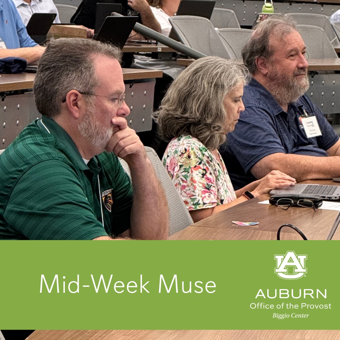 BiggioAuburn's tweet image. Mid-week muse call! 🌟 What motivates you to keep pushing the boundaries of education? Share your stories, and let&apos;s ignite our passion for teaching together. #MidWeekMuse #TeachingStories #BiggioCenter