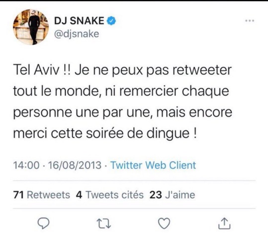 BenFreferf's tweet photo. @Alkanz C'est surtout qu'il est bien hypocrite et qu'il fait du Muslim fishing. Ça l'empêche pas d'aller faire des concerts en Palestine occupé pour prendre de l'argent https://t.co/GiLmlu7ARF