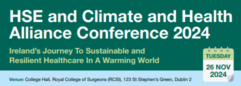 Climate and Health Alliance (@climhealthire) on Twitter photo Next Tuesday the 26th of November, the Climate and Health Alliance and <a href="/HSELive/">HSE Ireland</a> will be hosting a joint conference exploring how Ireland and our healthcare sector can take tangible steps to transition healthier, more sustainable society #ClimateAction Next Tuesday the 26th of November, the Climate and Health Alliance and <a href="/HSELive/">HSE Ireland</a> will be hosting a joint conference exploring how Ireland and our healthcare sector can take tangible steps to transition healthier, more sustainable society #ClimateAction