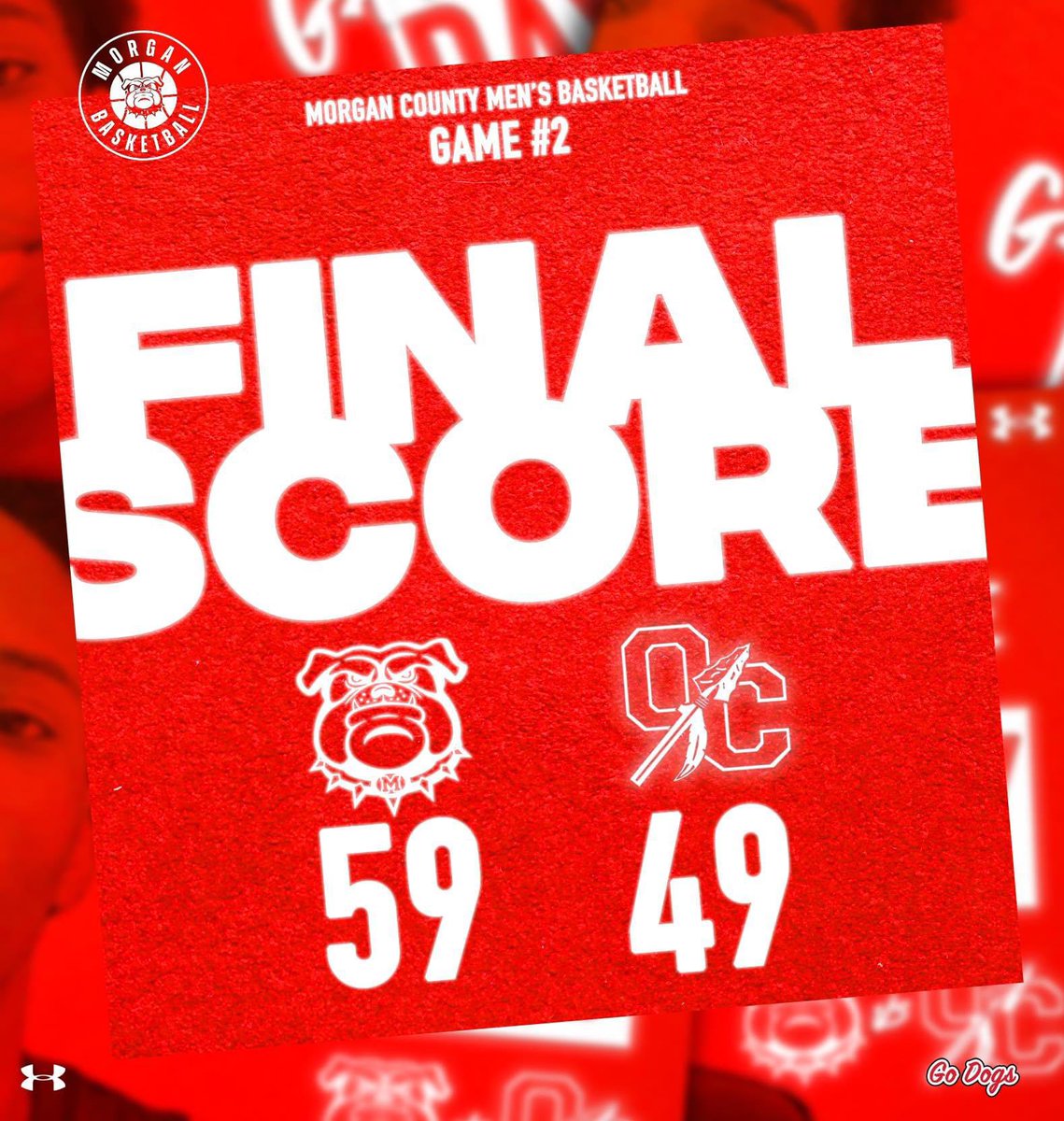 🟥⬛️ DOGS WIN ⬛️🟥

The Dogs (1-1) get a road win over Oconee County 59-49 last night.

JR Jacoby Simmons | 16 pts, 4 ast
SR Qway Smith | 16 pts (5/9 from 3)
JR Zeki Locus | 12 pts, 5 rebs, 2 ast
JR Jamir Pittman | 9 pts, 5 rebs

Go Dogs!
