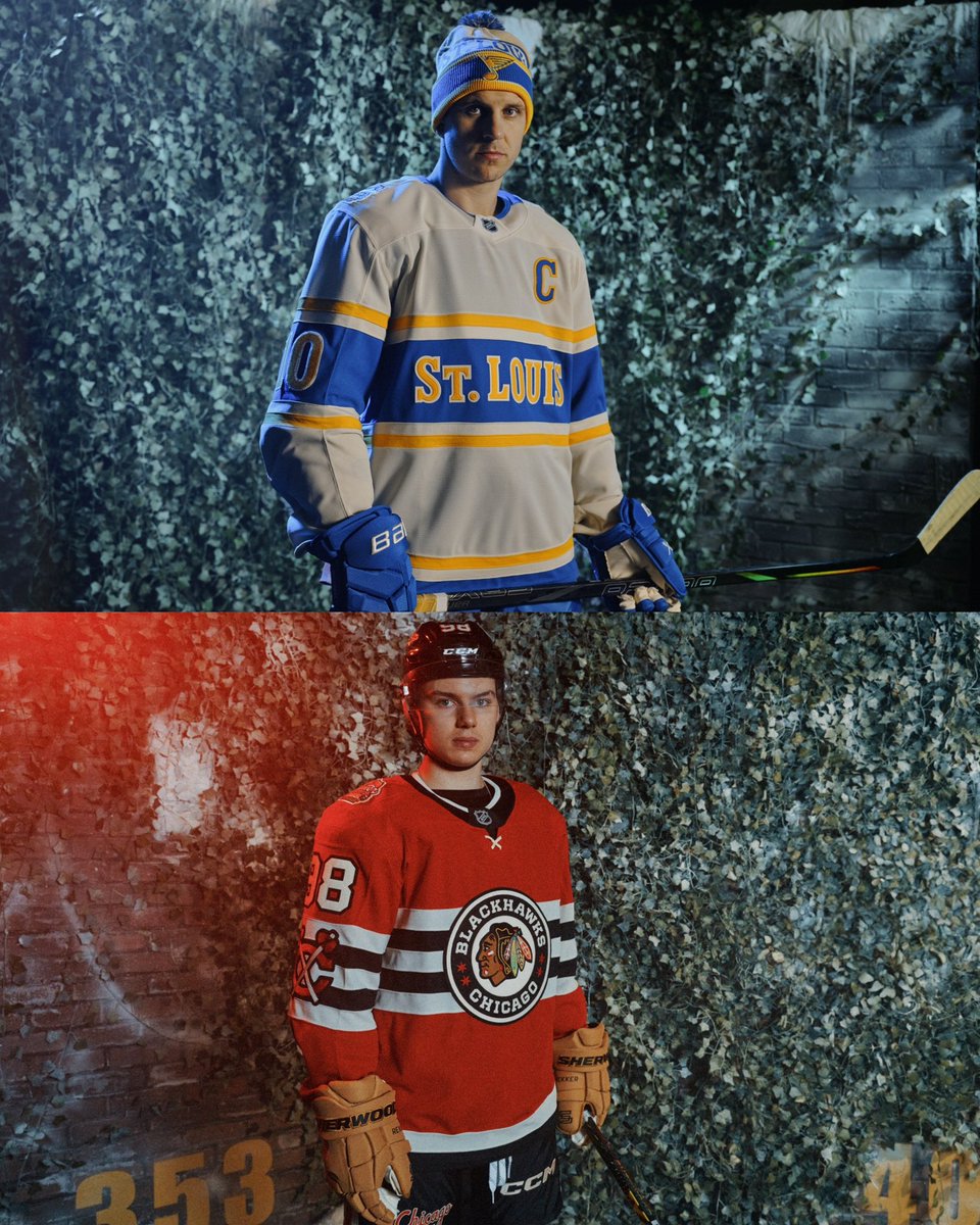 NHL Winter Classic threads just dropped ❄️

Who has the better set up??

📸: <a href="/NHL/">NHL</a>