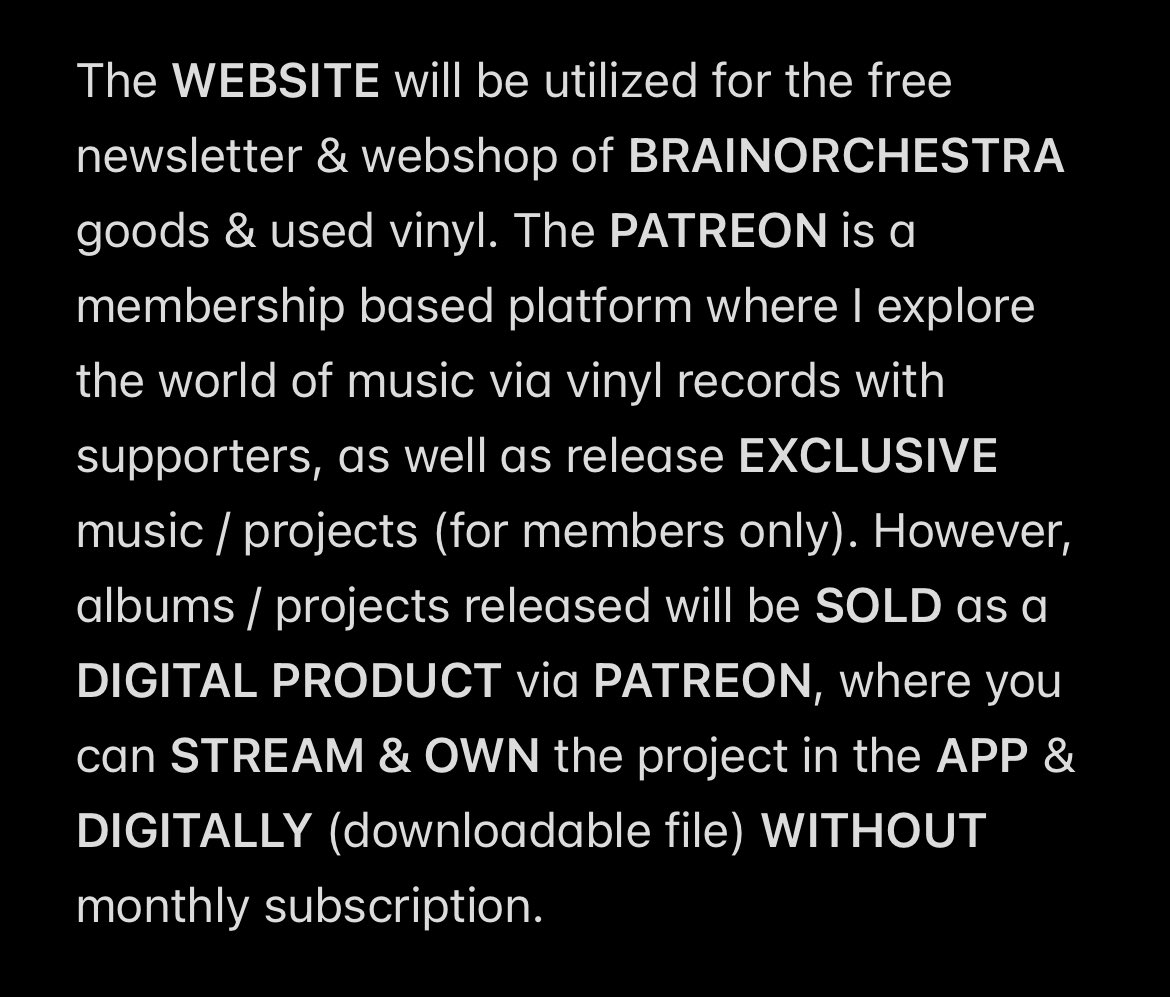 2025 we are going all in with creating an ecosystem based on DIRECT TO CONSUMER practices 🤝

Please Read + Share ⬇️