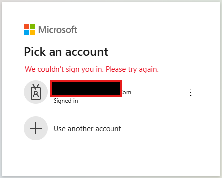 brianwhiteMOT's tweet photo. @AzureSupport our admins that use https://t.co/ToG5OxxAkU and https://t.co/v0VGG7s96v are seeing multiple redirects upon login. This ends up redirecting so many times the response is We couldn't sign you in. Please try again. 
Wanted to see if other companies are seeing the same? https://t.co/UfaggI9pdM