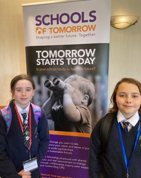 TenterfieldsPA's tweet photo. Last week, two of our students attended the Sustainable Education Summit, where they collaborated with other schools to explore innovative ways to bring more sustainability into life at Tenterfields! 💡🌱
#IAmResponsible https://t.co/UEPPtlZfgd