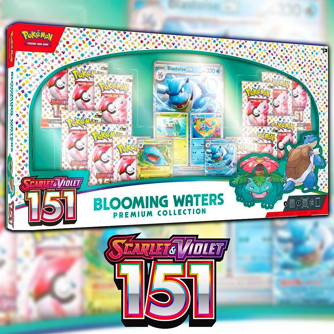 pokemon cards 151 blooming waters Pokemon main image 1