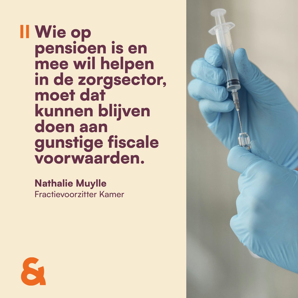 Nathalie Muylle (@nathaliemuylle) on Twitter photo Gepensioneerden kunnen onder gunstige fiscale voorwaarden werken in de zorg. In afwachting van structurele maatregelen verlengen <a href="/janbertels/">Jan Bertels</a> en ik de regeling via een gezamenlijk voorstel zodat men blijft aangemoedigd worden om zorgpersoneel te ondersteunen. <a href="/cdenv_Kamer/">cd&v Kamer</a> <a href="/cdenv/">cd&v</a> Gepensioneerden kunnen onder gunstige fiscale voorwaarden werken in de zorg. In afwachting van structurele maatregelen verlengen <a href="/janbertels/">Jan Bertels</a> en ik de regeling via een gezamenlijk voorstel zodat men blijft aangemoedigd worden om zorgpersoneel te ondersteunen. <a href="/cdenv_Kamer/">cd&v Kamer</a> <a href="/cdenv/">cd&v</a>