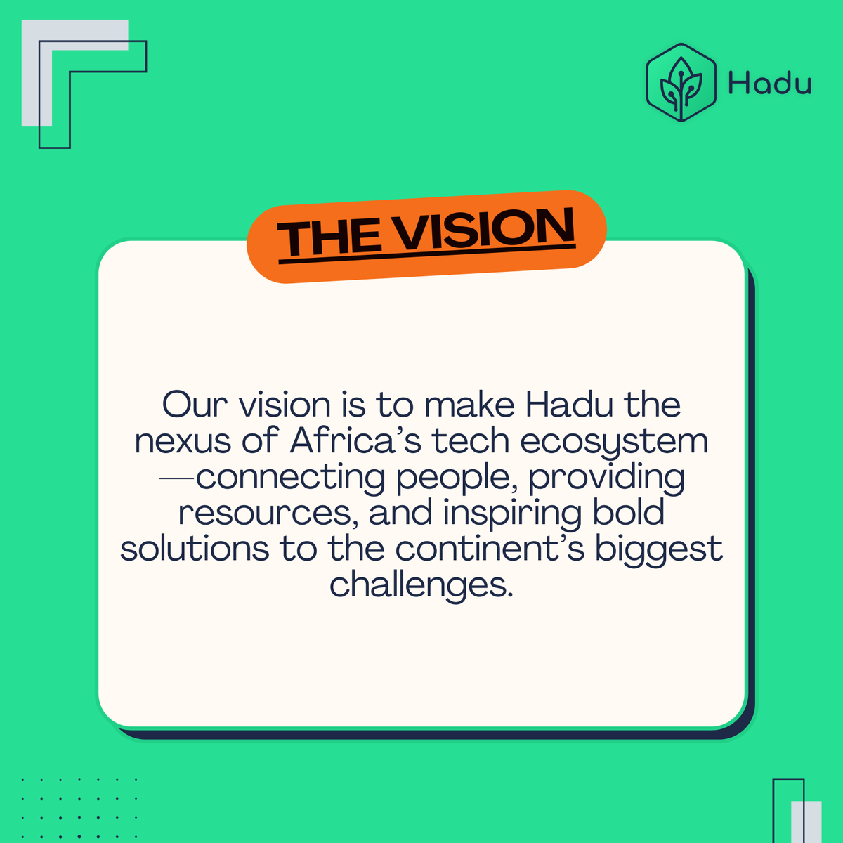 HaduApp's tweet photo. Ever wondered why the #HaduApp was created? Swipe to uncover our story and the mission that drives us forward. 

#BehindHadu #AfricaTech https://t.co/h4H5BA5Ml2