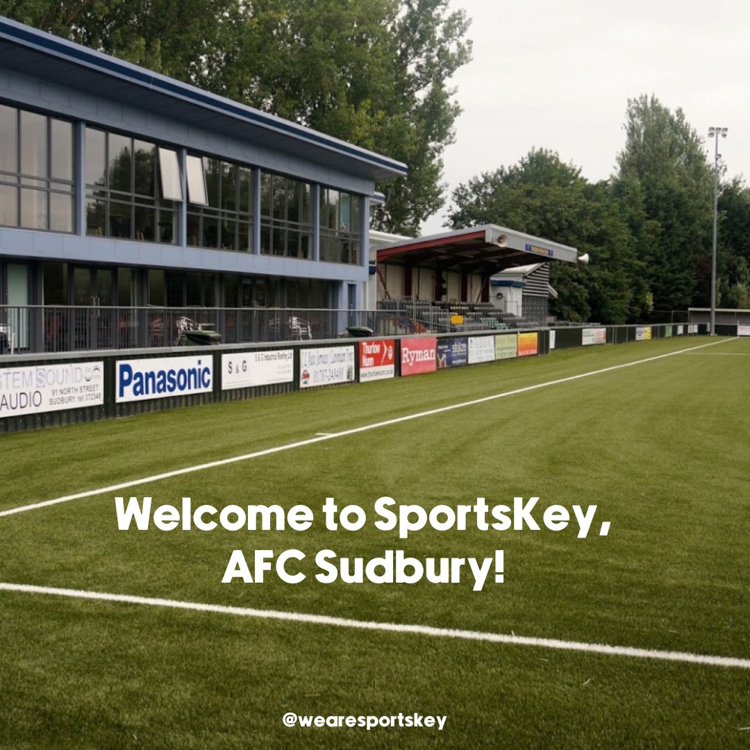 SportsKey (@wearesportskey) on Twitter photo We are delighted to be working alongside <a href="/AFCSudbury/">AFC Sudbury</a>!β½
They are at the heart of the community and one that provides a safe space for everyone to enjoy playing football.
We are working with them to make it easier for members of the community to access their facilities! π We are delighted to be working alongside <a href="/AFCSudbury/">AFC Sudbury</a>!β½
They are at the heart of the community and one that provides a safe space for everyone to enjoy playing football.
We are working with them to make it easier for members of the community to access their facilities! π