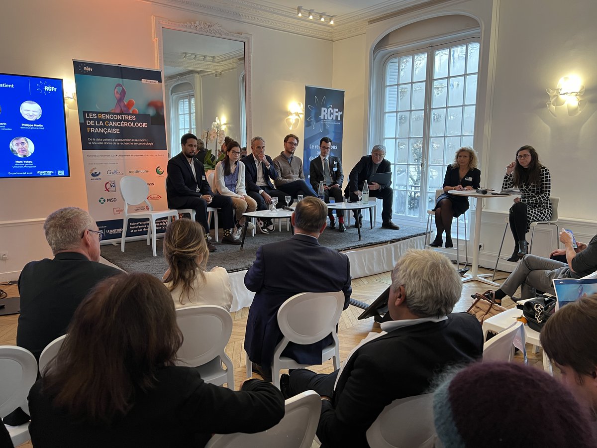 #RCFr | Avec la montée en charge de l’intelligence artificielle, la formation au savoir-être des médecins est très important.  L’empathie et l’écoute sont les plus-values humaines : c'est ce que le patient recherche en priorité.

#cancer #IA
