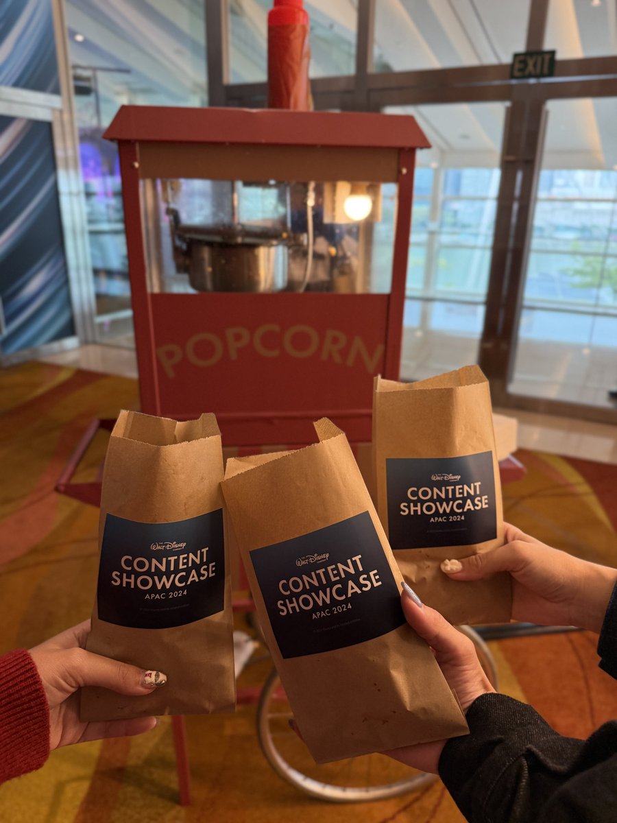 ディズニー様にご招待いただき
ディズニーコンテンツショーケース2024に参加しています💫
豪華ゲストも登壇されイベントも盛り上がっています！
#ディズニーコンテンツショーケース2024